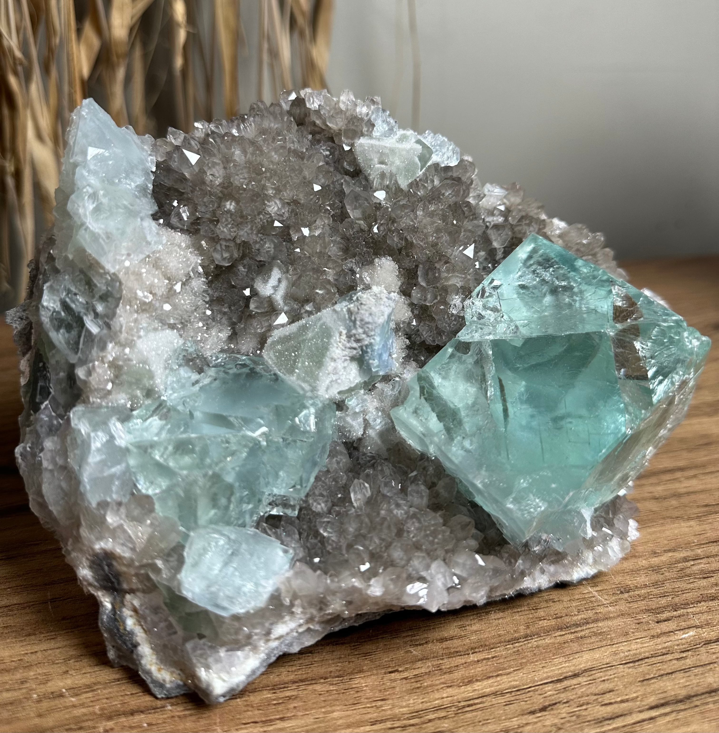 Clear Quartz Crystal Cluster| Crystal Display |Raw Specimens +