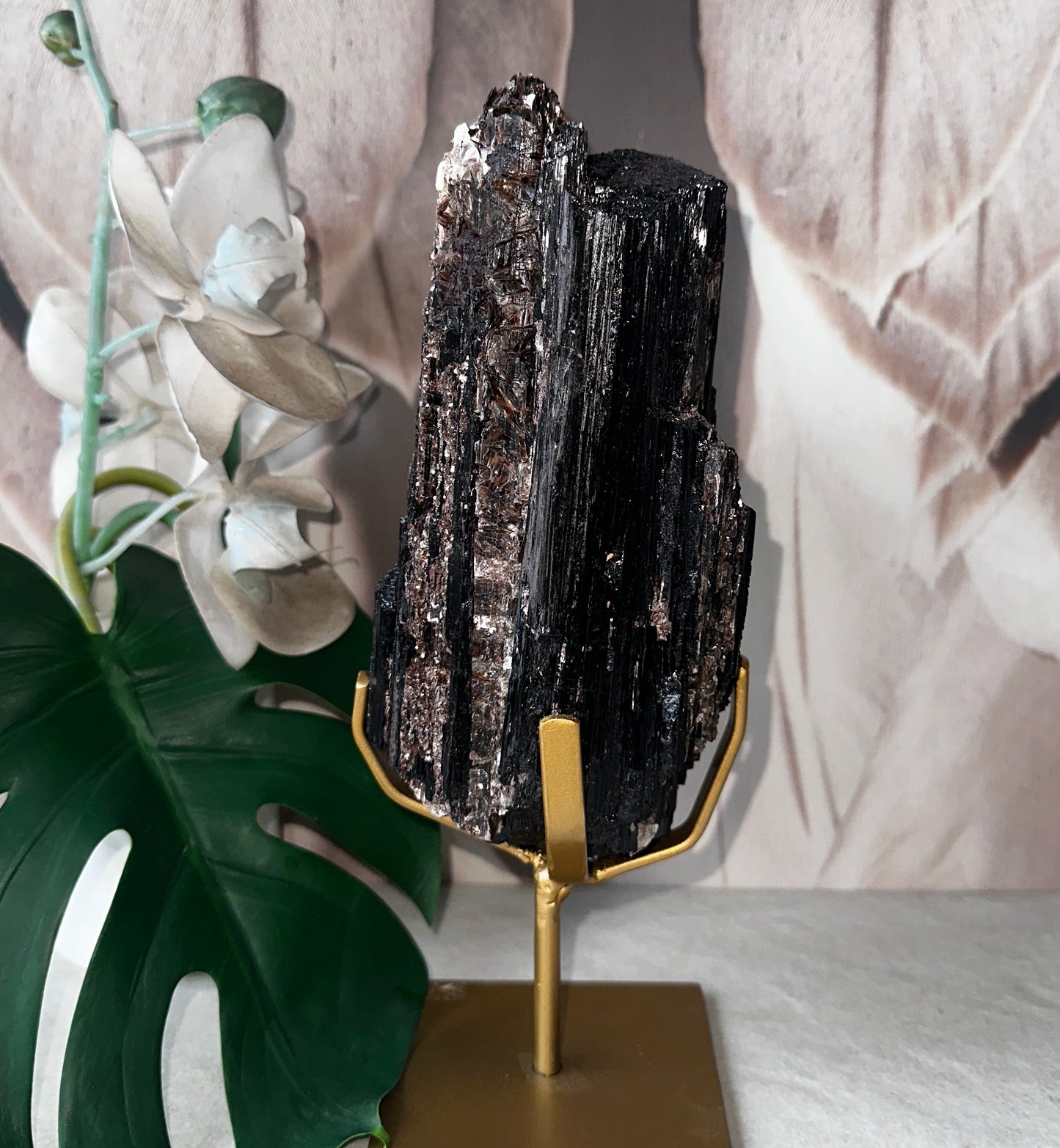 Black Tourmaline with Mica