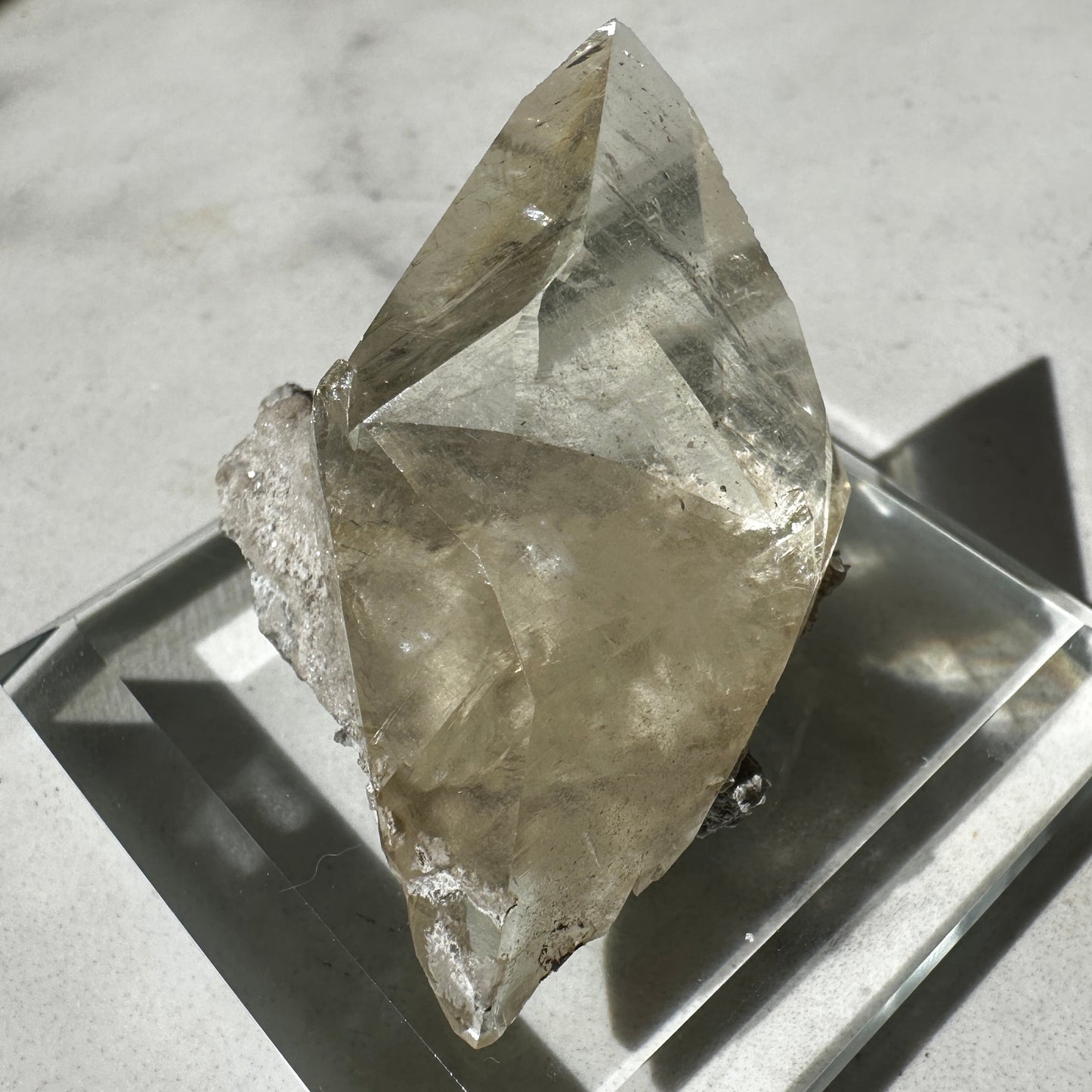 Stellar Beam Calcite (Elmwood Mine Tennessee)