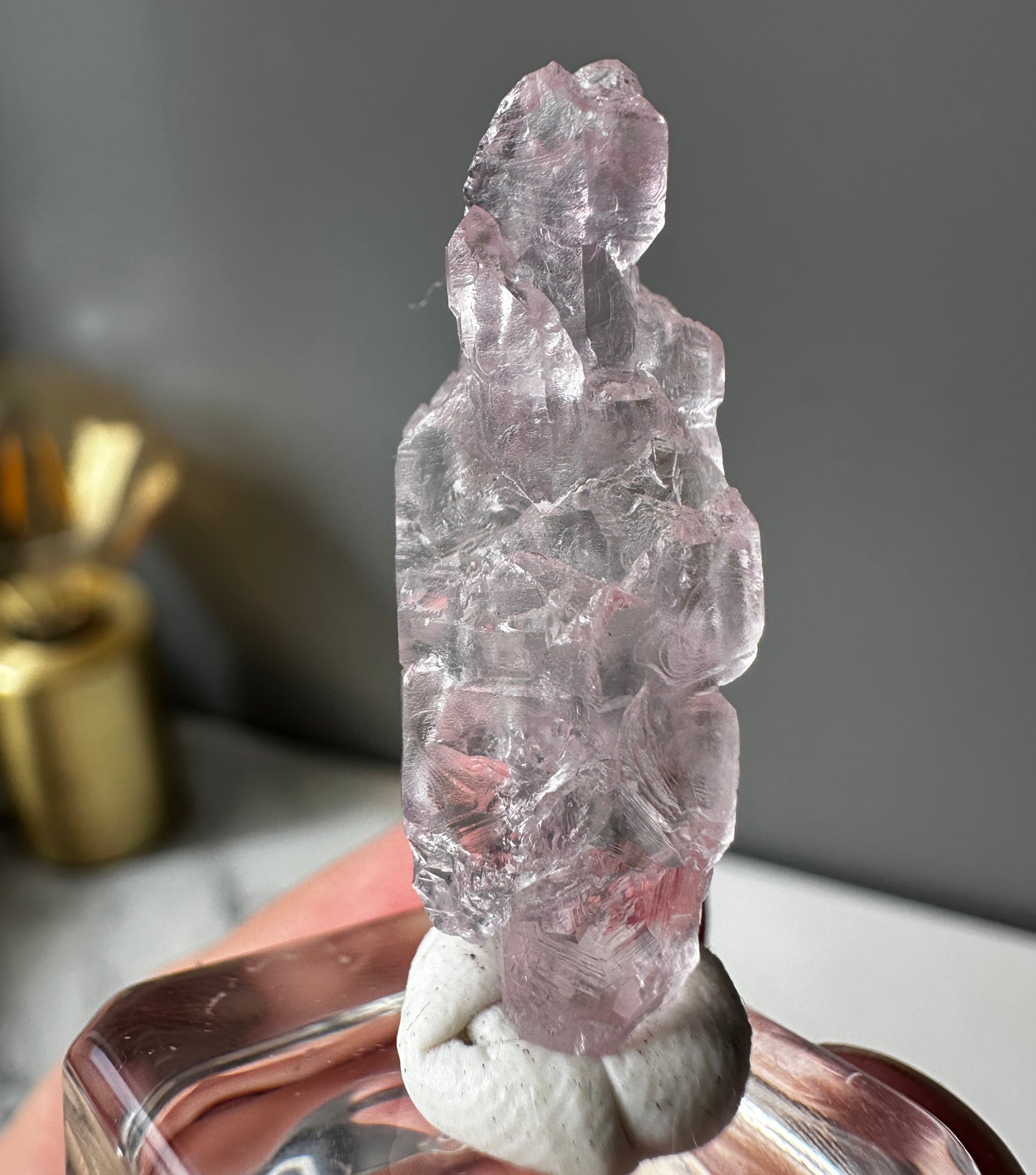 Crystallised Rose Quartz (Itinga Brazil)