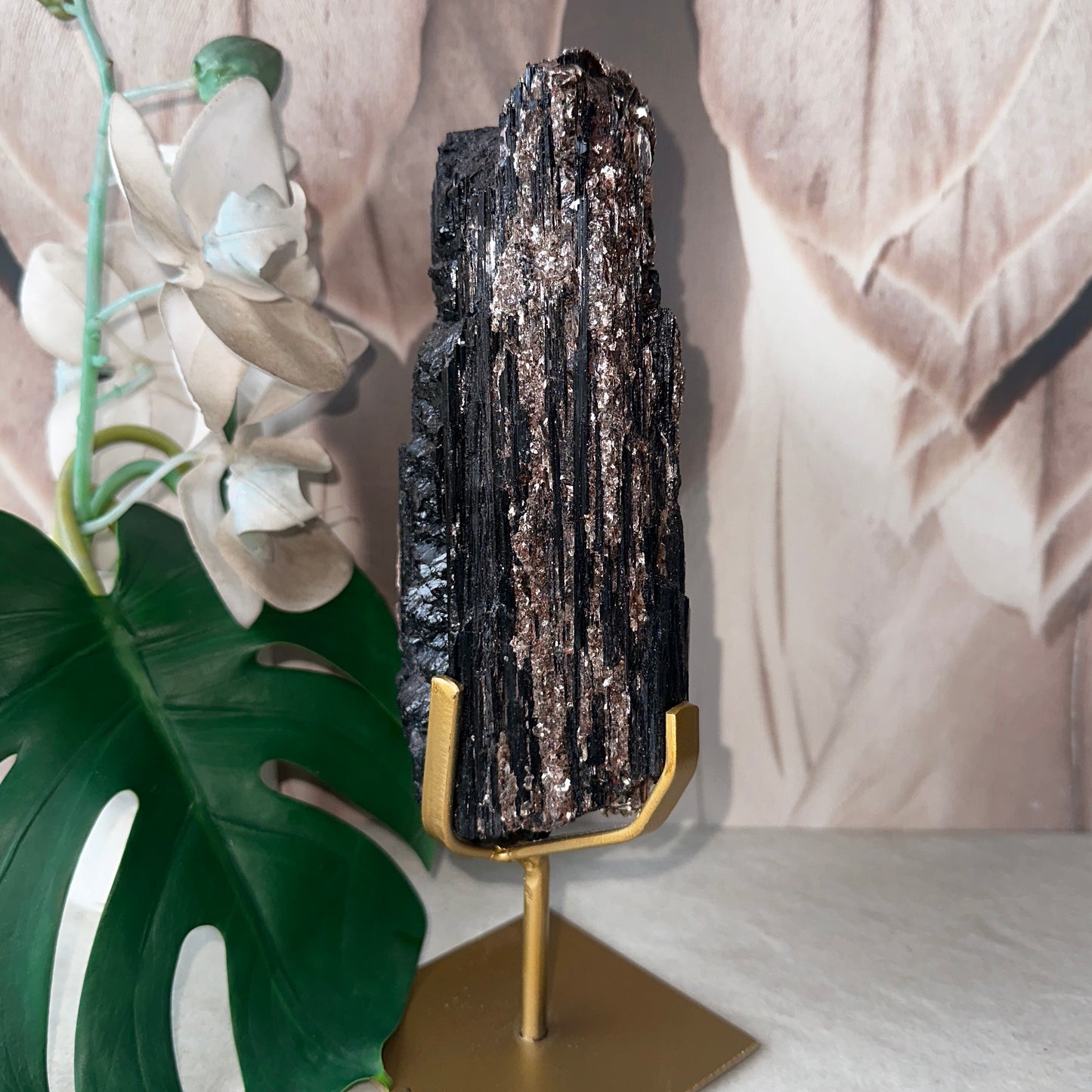 Black Tourmaline with Mica