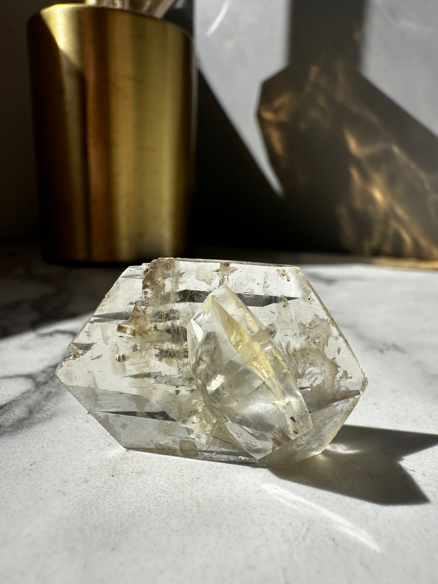 Duckbill Selenite var. Gypsum - Red River Floodway Winnipeg Canada