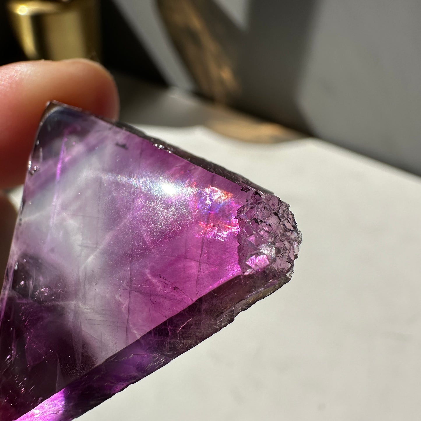 Polished Illinois Fluorite