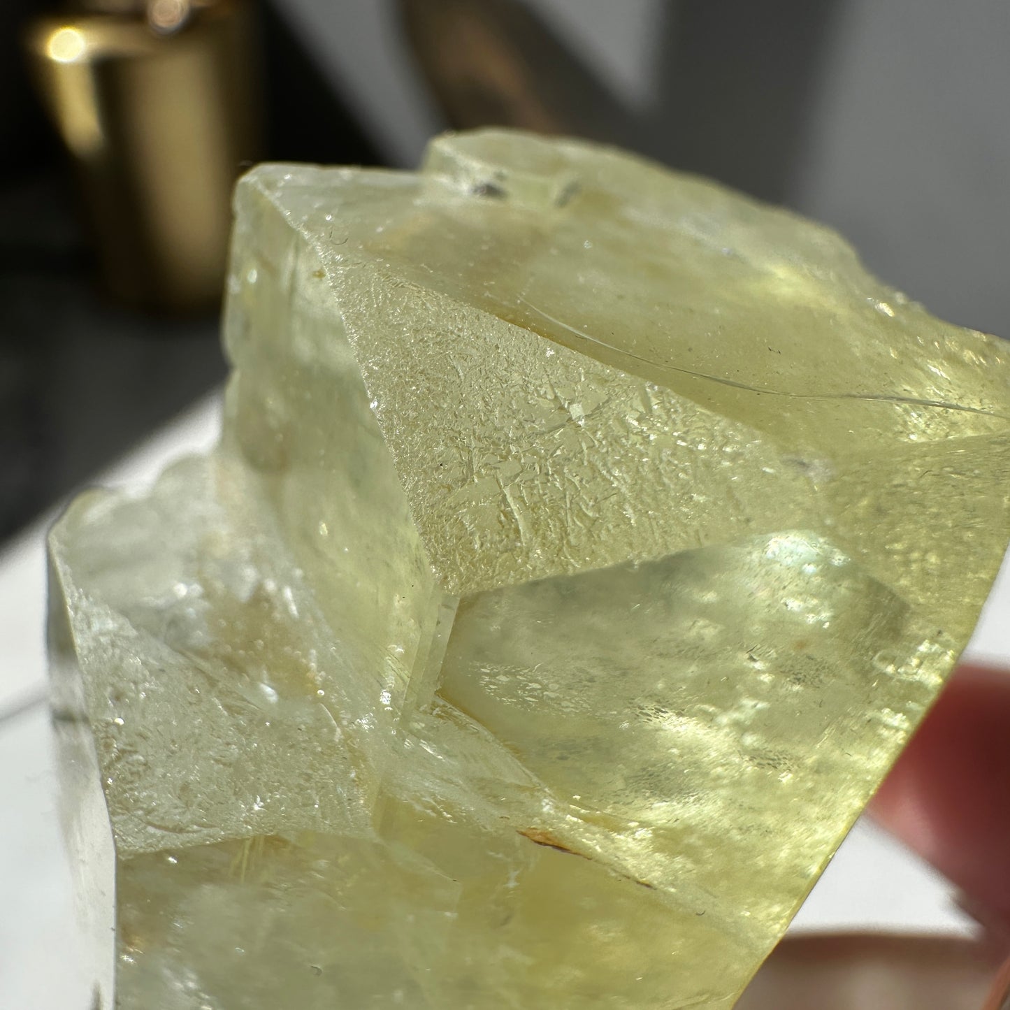Terminated Bi-coloured Beryl var. Aquamarine with Heliodor ‘Aquador’
