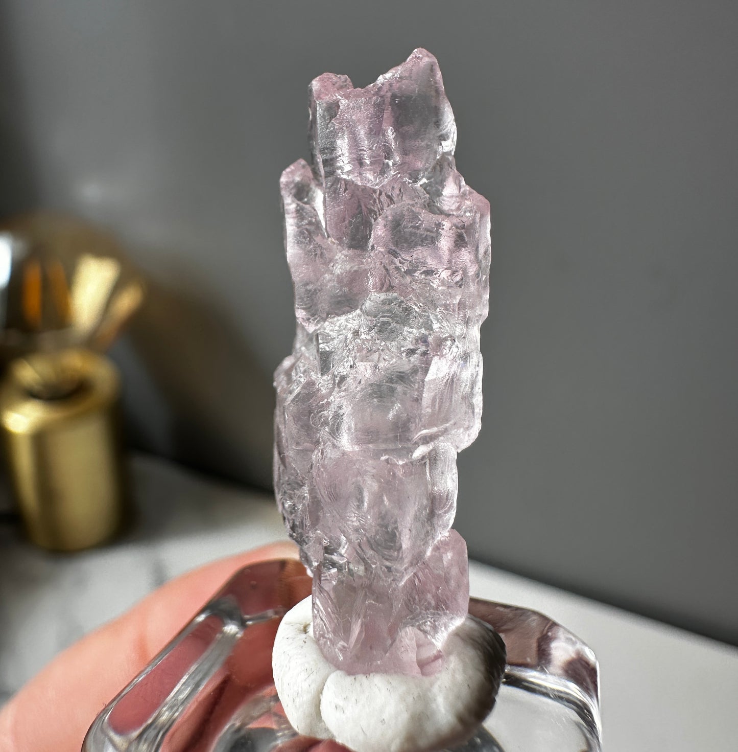 Crystallised Rose Quartz (Itinga Brazil)