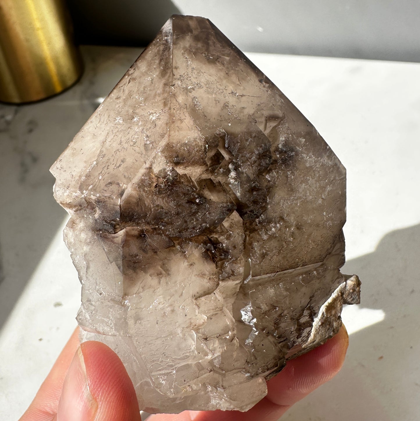 Australian Phantom Smoky Quartz
