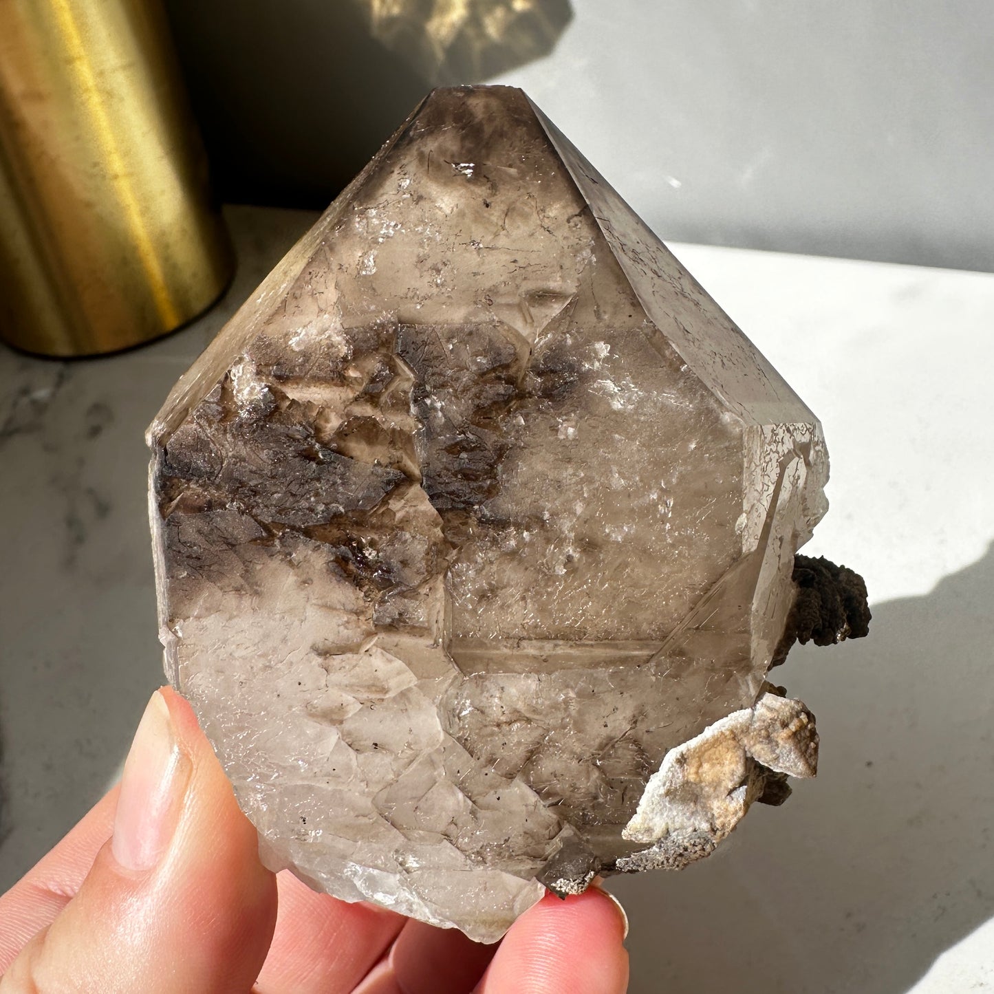 Australian Phantom Smoky Quartz