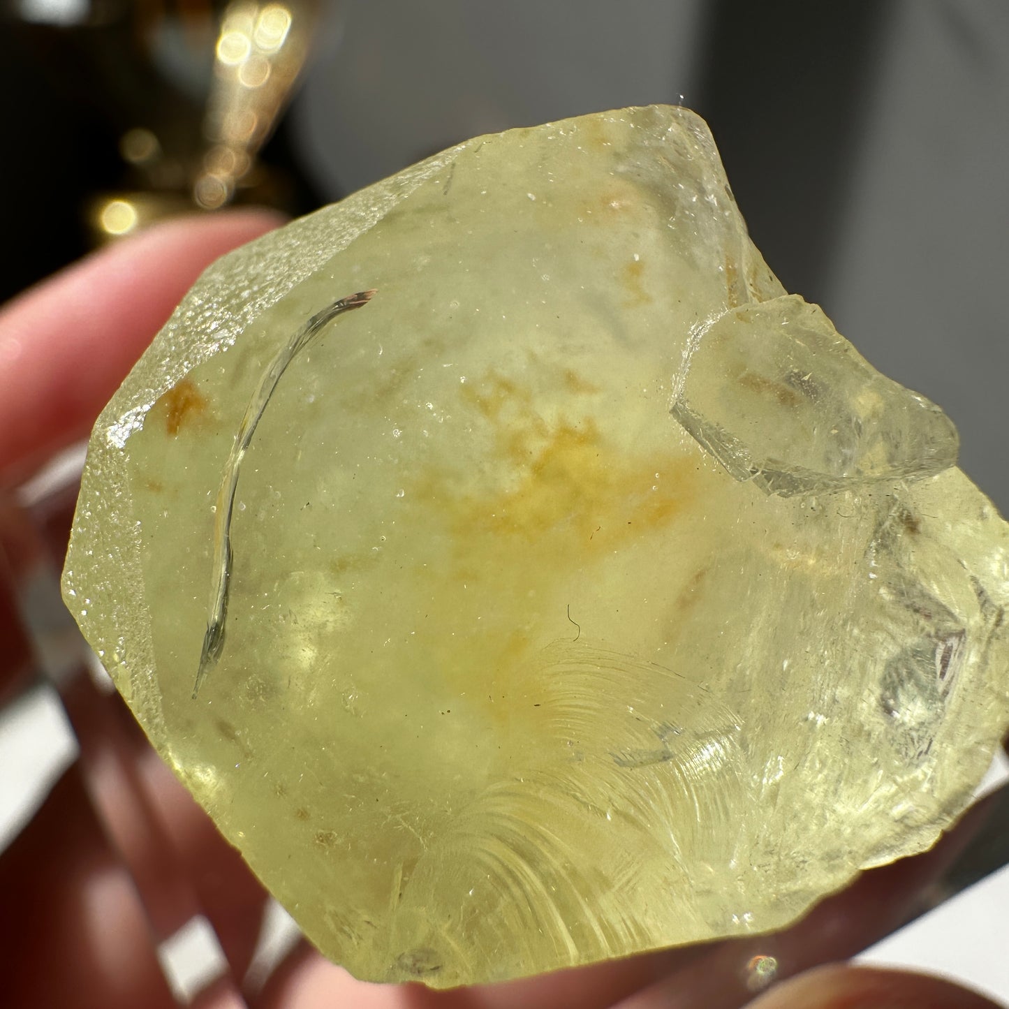 Terminated Bi-coloured Beryl var. Aquamarine with Heliodor ‘Aquador’