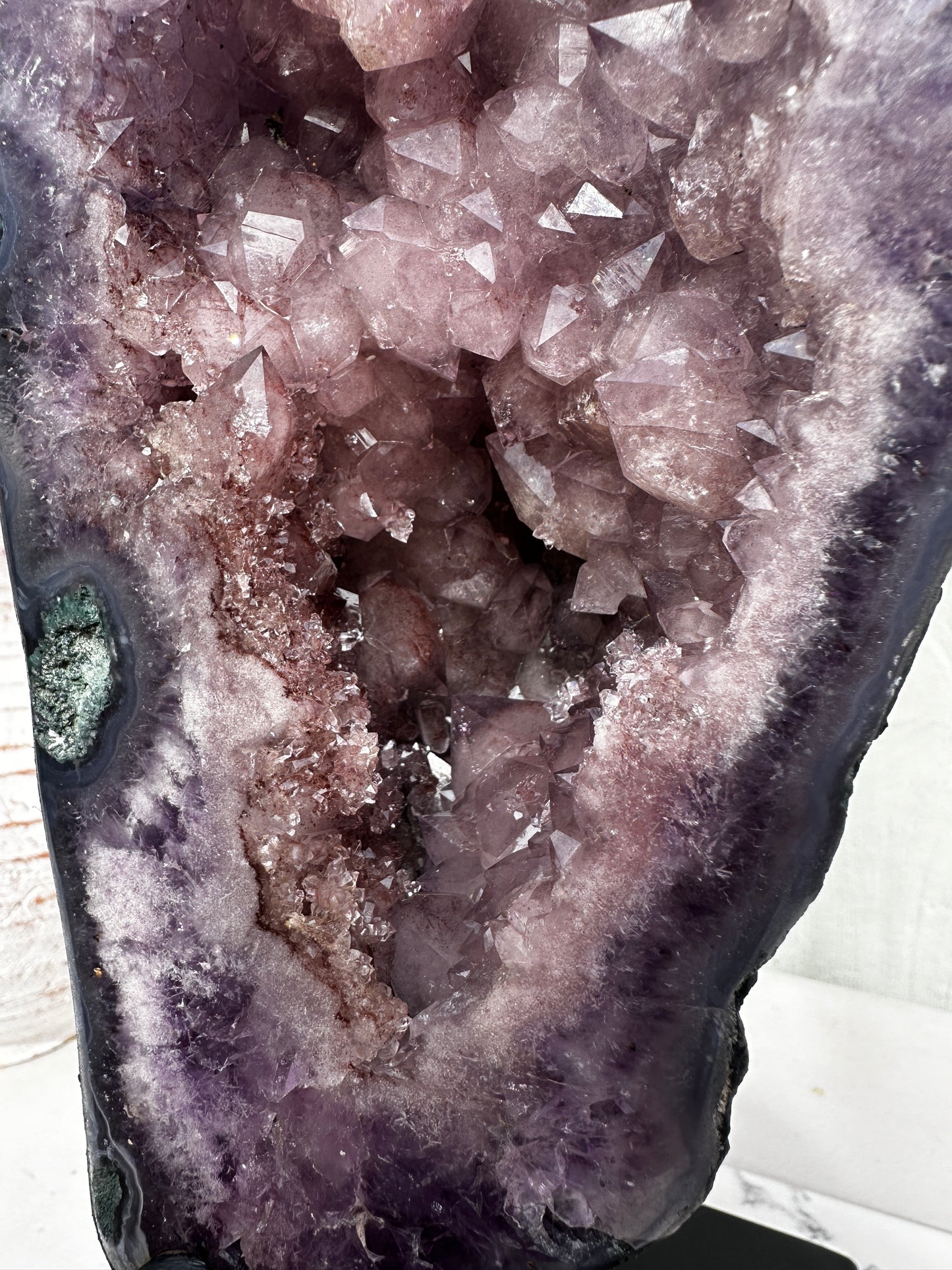 Rare Find Pink & Purple Amethyst Geode 17kg