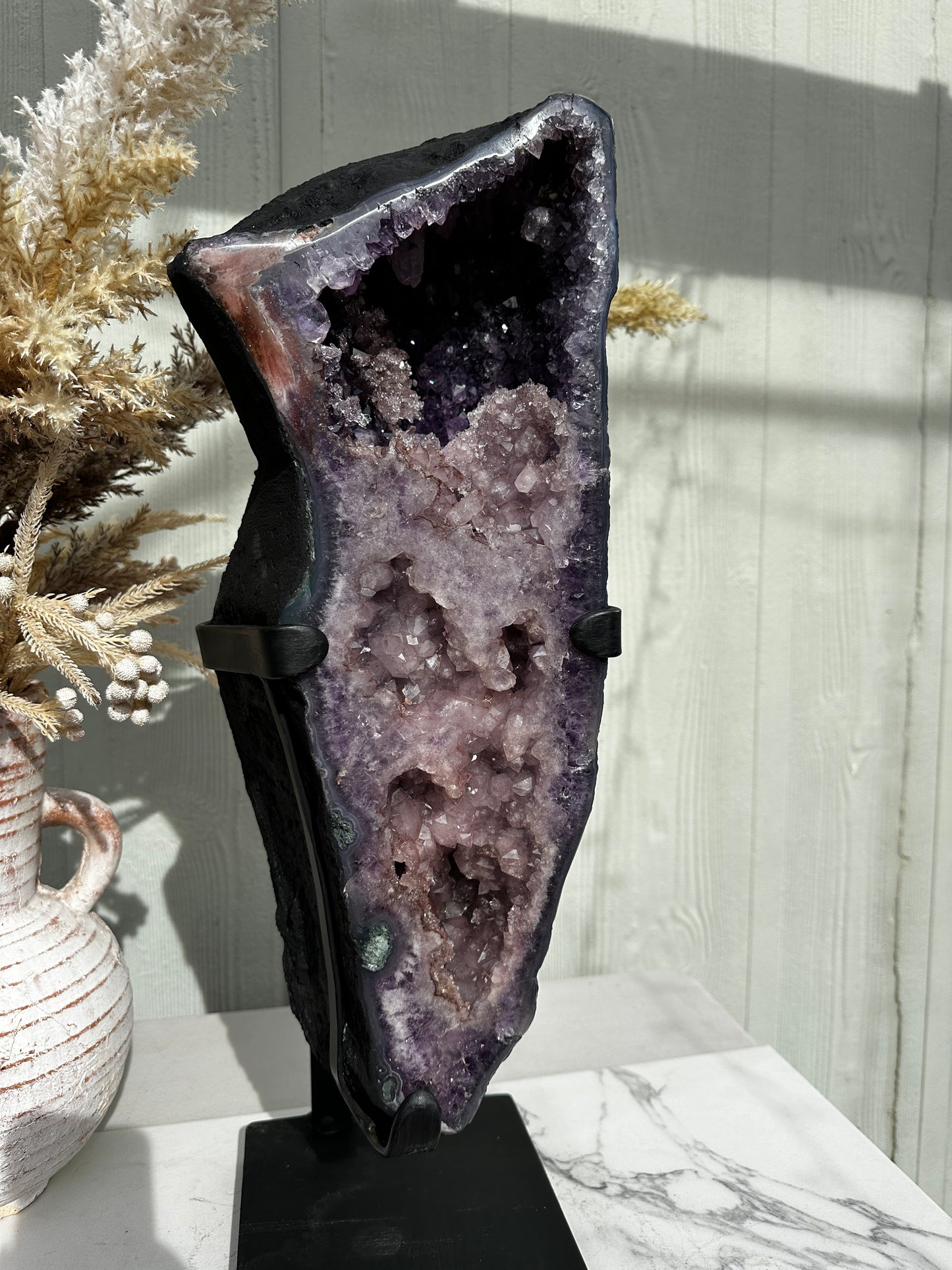 Rare Find Pink & Purple Amethyst Geode 17kg