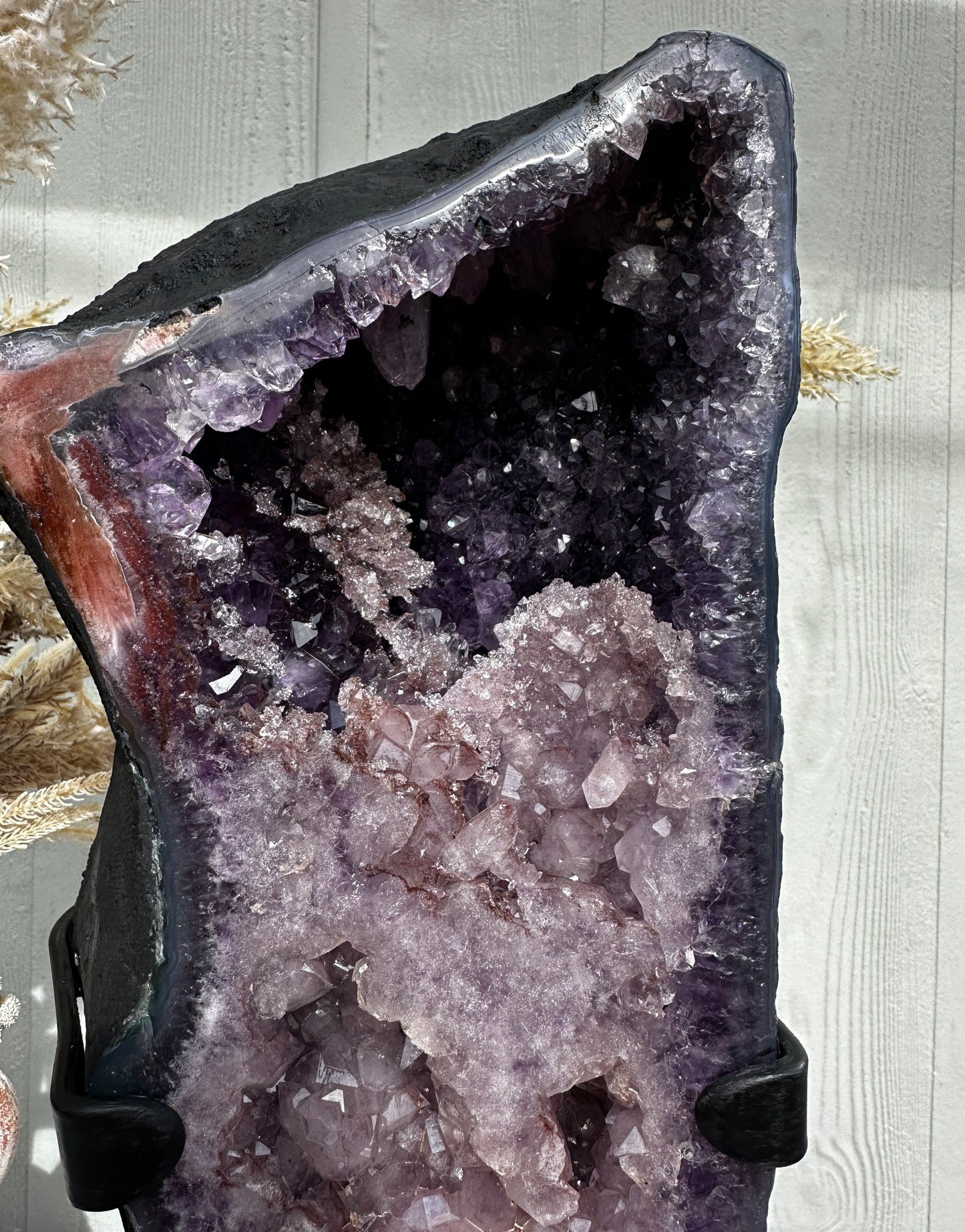 Rare Find Pink & Purple Amethyst Geode 17kg