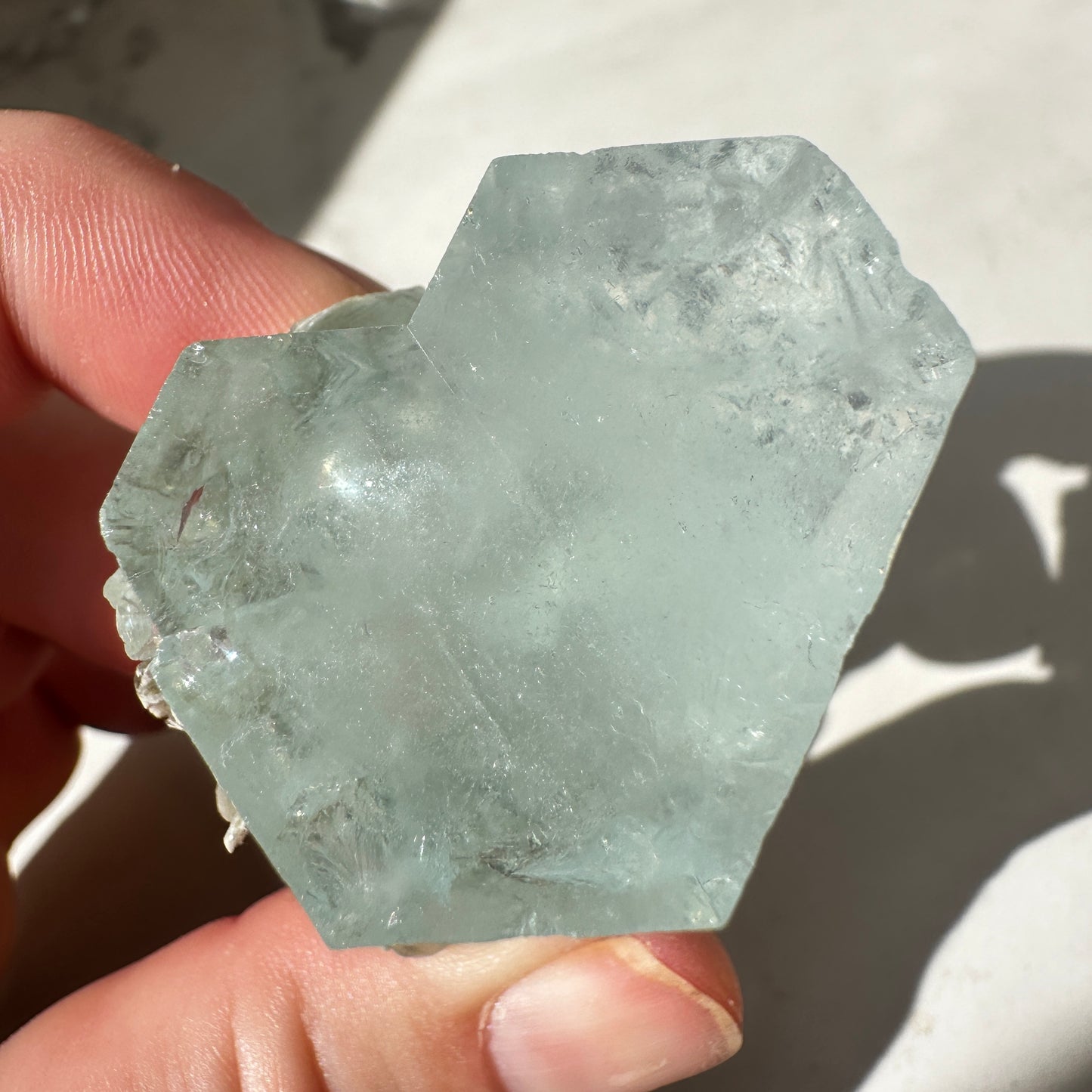 High Grade Aquamarine with Muscovite (Pakistan)