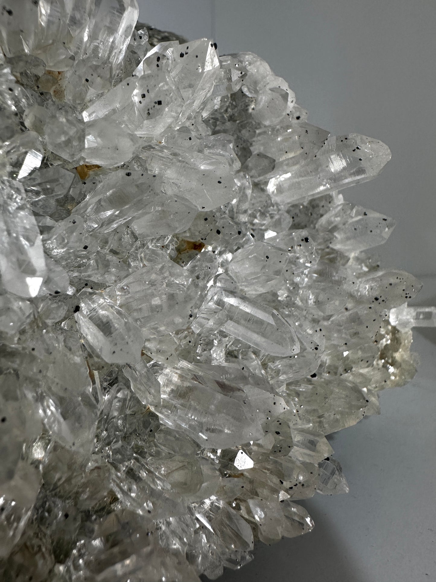 Chlorite Himalayan Quartz with Anatase