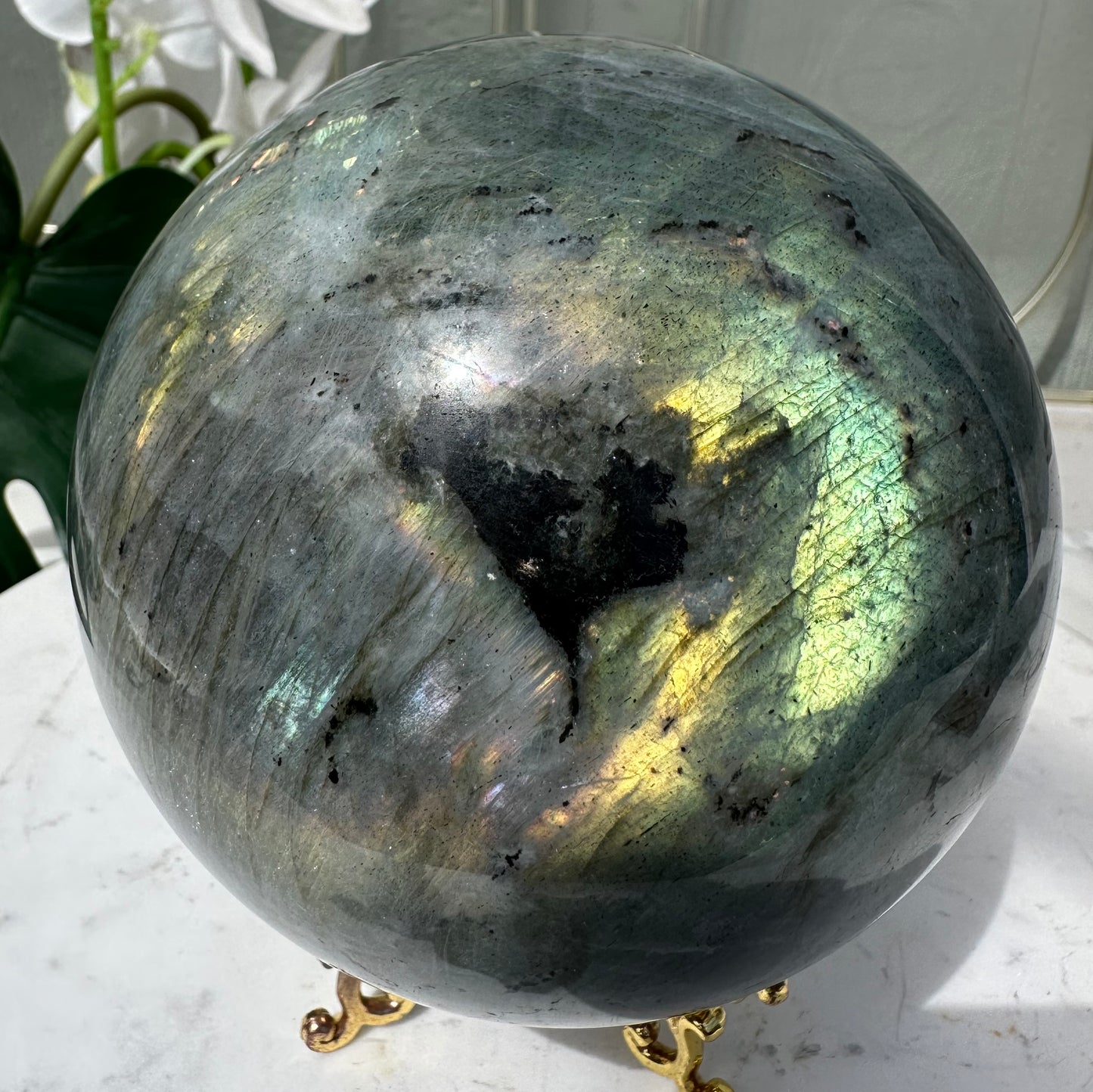 10cm Labradorite Sphere