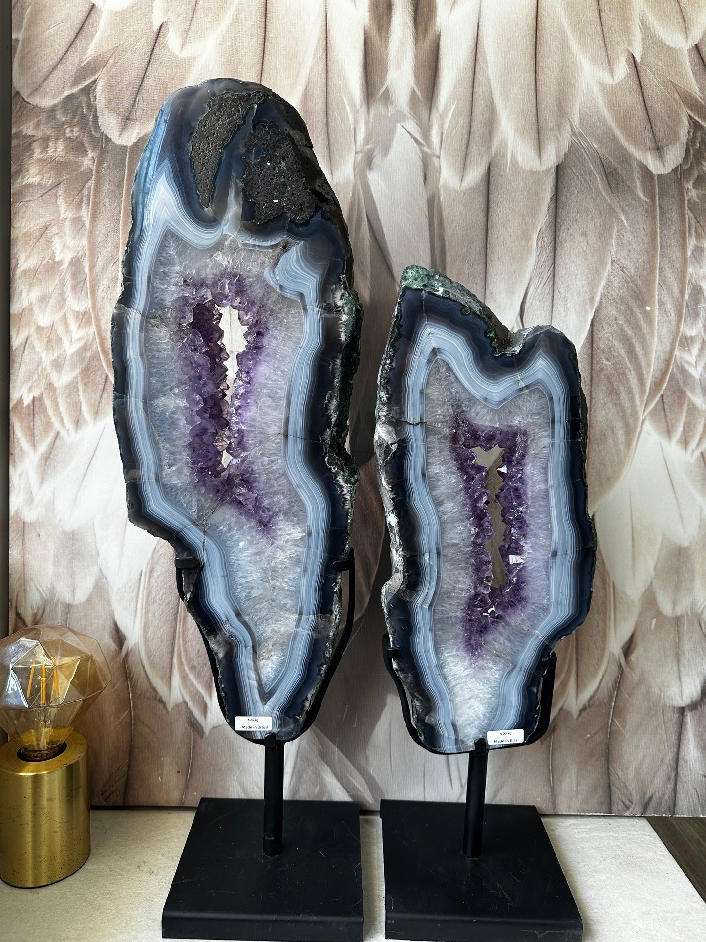 Blue Agate & Amethyst Portal