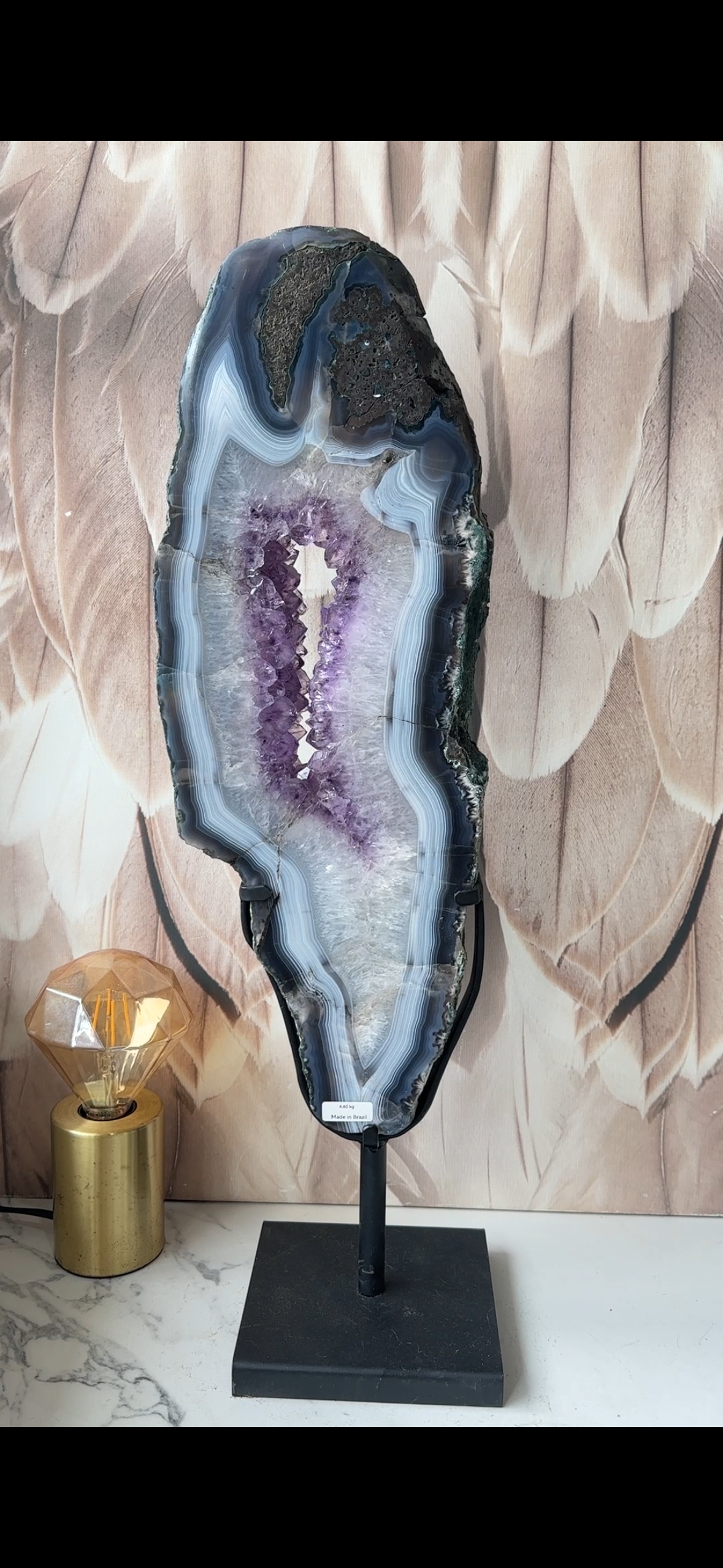 Blue Agate & Amethyst Portal